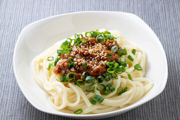 肉みそうどん。
