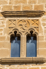 Olcoz Palace Tower, medieval construction of Cultural Interest, Olcoz, Valdizarbe valley, Navarra, Spain