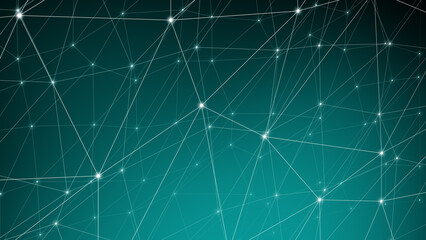 Abstract background with connected lines mesmerizing geometric pattern of interconnected triangles, creating hypnotic visual rhythm in minimalistic and stylish design