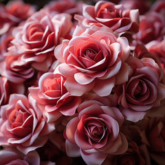 Roses in Full Bloom: A Tapestry of Elegance