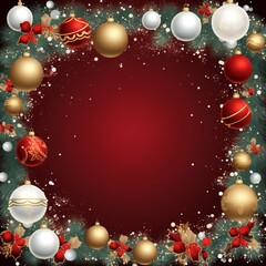 HD Christmas Background vector illustration | Merry Christmas | Cute Santa BG