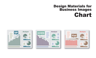プレゼンテーションに使用するシンプルな棒グラフ、円グラフ、分析、グラフィック素材、ベクター