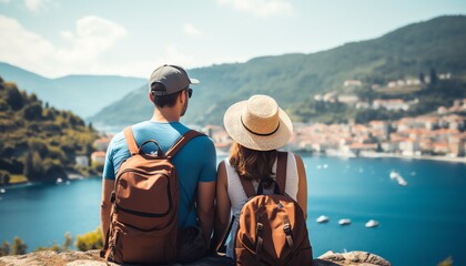 Fototapeta premium travel background