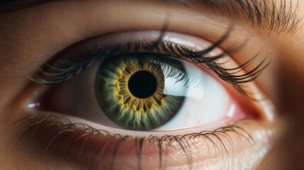 Fototapeta na wymiar Human eye. Intricate Closeup of the Human Eye