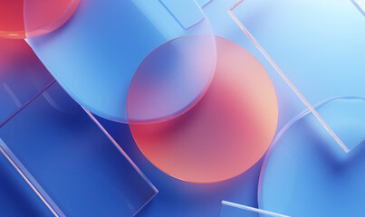 Abstract glass morphism background wallpaper. Visual design element for banner header poster
