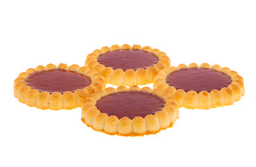 cookies with fruit jam