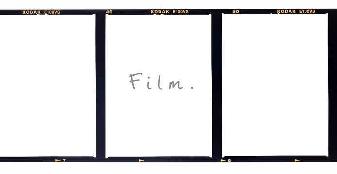 Bangkok, Thailand - December4, 2022 film collections frame.Kodak colour Films.