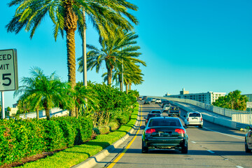 Bridge to Clearwater Beach, Florida