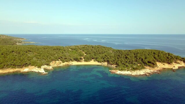Thasos Island, Greece 4K | drone view