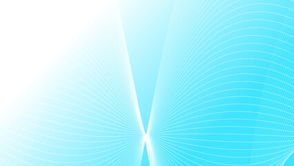 Abstract blue white colors with wave lines pattern texture business background.
