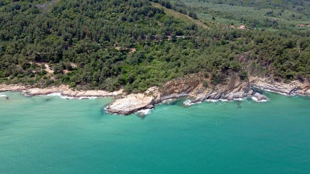 Thasos Island, Greece 4K | drone view