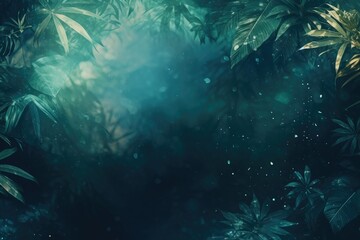 Fototapeta na wymiar Quartz Celestial Jungle Nomad Lore Background Texture - Celestial Jungle Style with Empty Copy Space for Text - Quartz Nomad Jungle Wallpaper created with Generative AI Technology