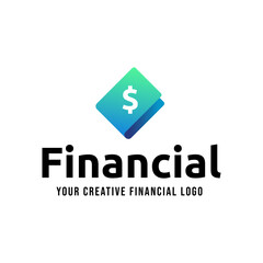 Fundraising Financial And Accounting Logo Design. Financial Advisors Logo Vector Design Inspiration