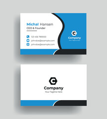 vector pixel style modern unique blue minimalist gold elegant vector illustrator blank vertical mosaic business card design
