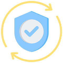 Security System Flat Icon