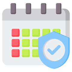 Schedule Flat Icon