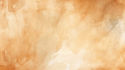 Fototapeta premium Watercolor art background. Old paper. Beige texture for cards, flyers, poster, banner.