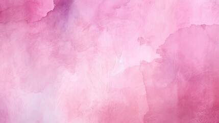 Obraz premium Watercolor art background. Old paper. Pink texture for cards, flyers, poster, banner.