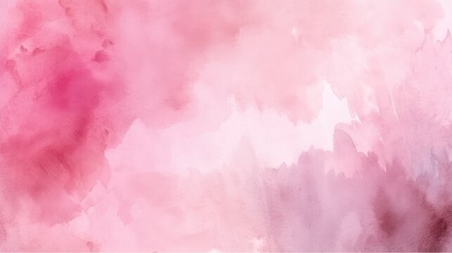 Watercolor art background. Old paper. Pink texture for cards, flyers, poster, banner. © DreamPointArt
