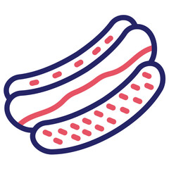 Hot Dog Icon