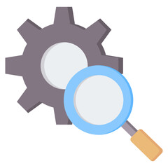 Search Engine Flat Icon