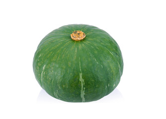 Japanese pumpkin on a white background