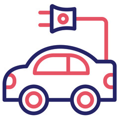 Electric Car Icon