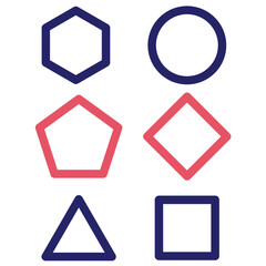 Geometric Shapes Icon