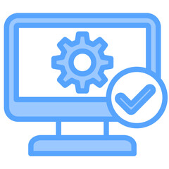Software Blue Icon