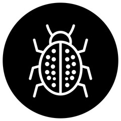 Bug Vector Icon Design Illustration