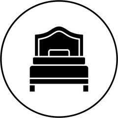 Single Bed Icon