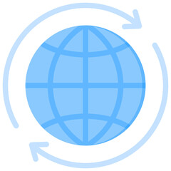 Sustainable Flat Icon