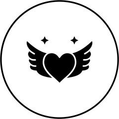 Heart Wing Icon