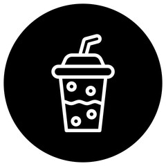 Plastic cup Vector Icon Design Illustration