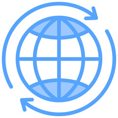 Sustainable Blue Icon