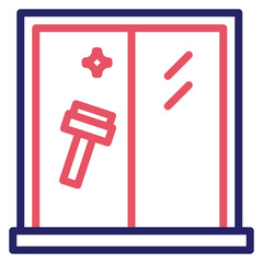 Cleaning Window Icon