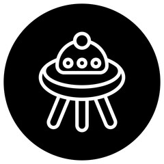 Ufo Vector Icon Design Illustration