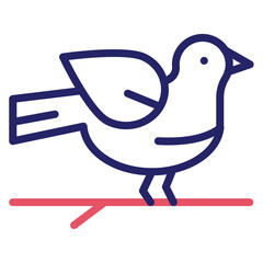 Spring Birds Icon