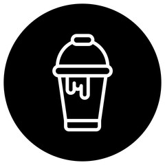 Paint bucket Vector Icon Design Illustration