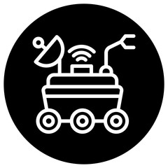 Fototapeta premium Moonwalker Vector Icon Design Illustration