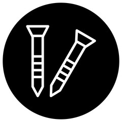 Nails Vector Icon Design Illustration