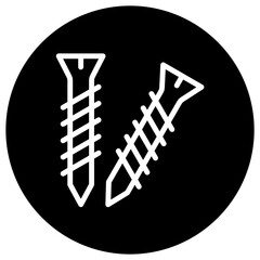 Screws Vector Icon Design Illustration