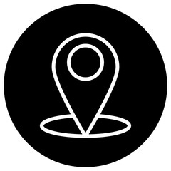 Location Vector Icon Design Illustration