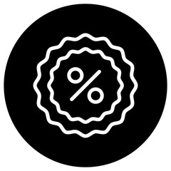 Discount Vector Icon Design Illustration