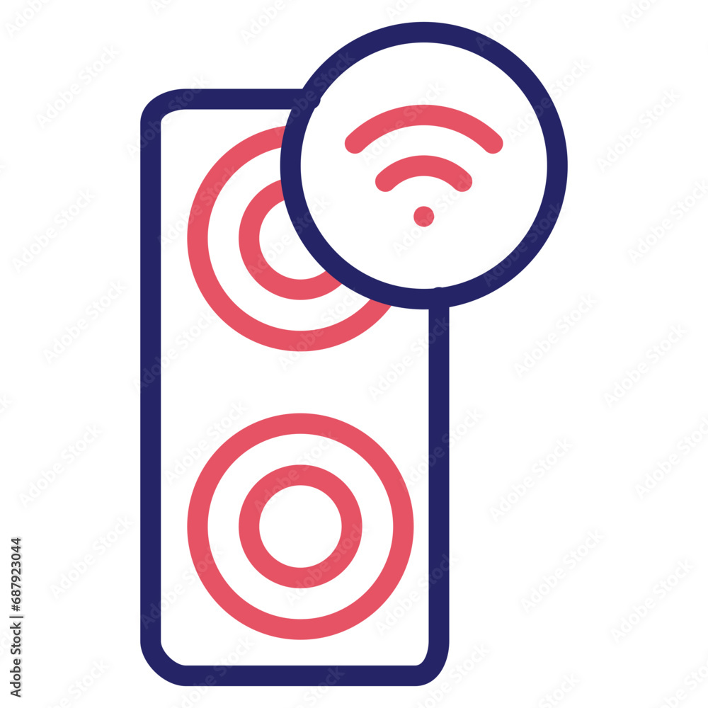 Wall mural Smart Speaker Icon