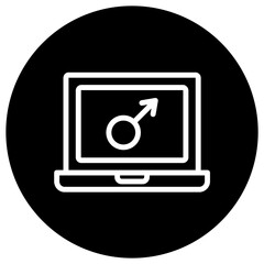 Male Vector Icon Design Illustration