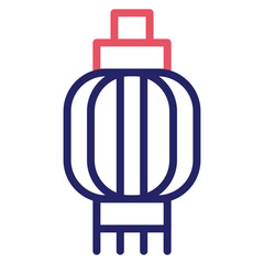 New Year Lights Icon