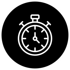 Stop watch Vector Icon Design Illustration