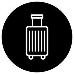 Suitcase Vector Icon Design Illustration