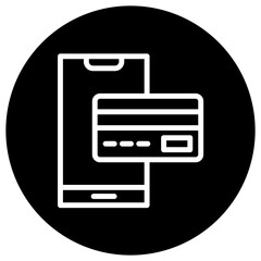 Online payment Vector Icon Design Illustration